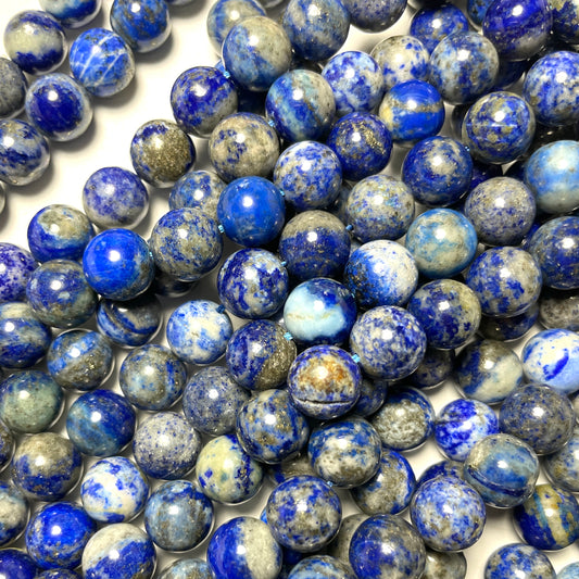 2 Strands/lot 10mm Grade AAA Natural Lapis Lazuli Gemstones Round Beads Stone Beads New Beads Arrivals Other Stone Beads Charms Beads Beyond