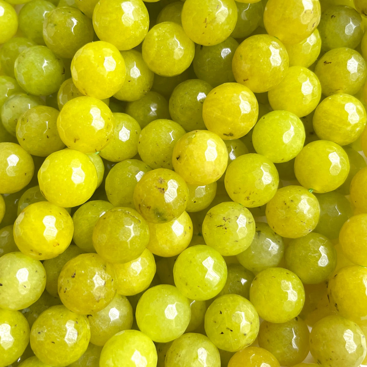 2 Strands/lot 12mm Yellow Faceted Jade Stone Beads Stone Beads 12mm Stone Beads Faceted Jade Beads New Beads Arrivals Charms Beads Beyond