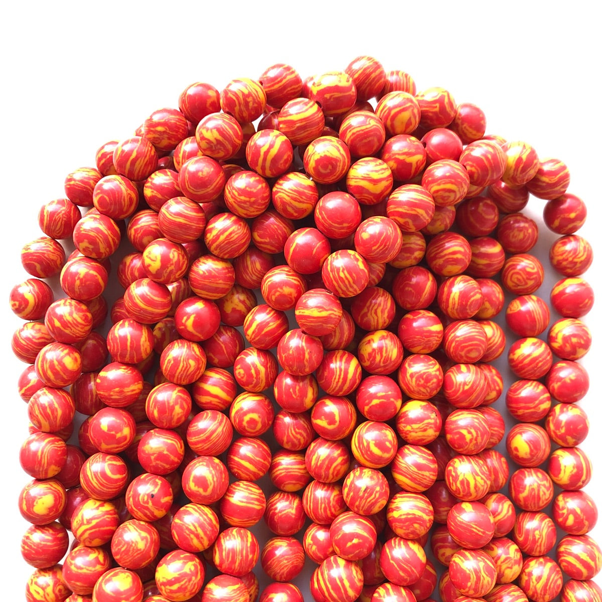2 Strands/lot 10mm Colorful Malachite Round Beads-9 Colors Red Stone Beads New Beads Arrivals Other Stone Beads Charms Beads Beyond