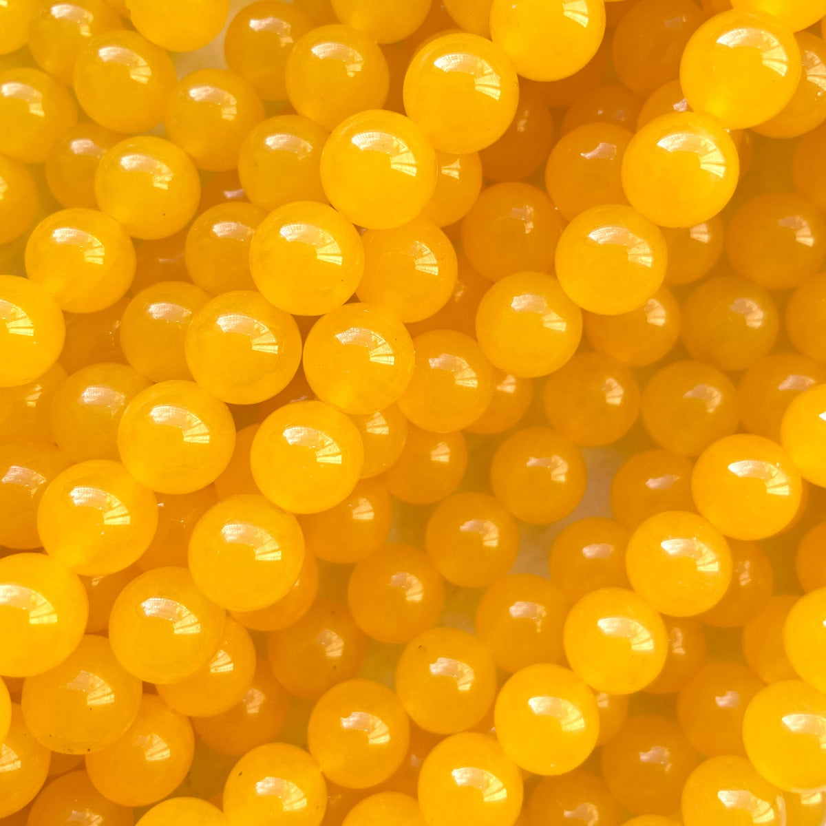 2 Strands/lot 10mm Colorful Candy Color Jade Stone Round Beads Yellow Stone Beads New Beads Arrivals Round Jade Beads Charms Beads Beyond