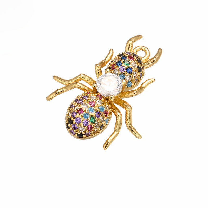 10pcs/lot CZ Paved Insect Horse Coconut Tree Charms Model B CZ Paved Charms Animals & Insects Charms Beads Beyond