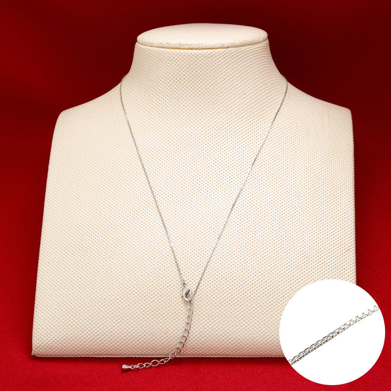 10pcs/lot 18, 20, 22inch Gold Plated Box Chains Chain Necklaces Charms Beads Beyond