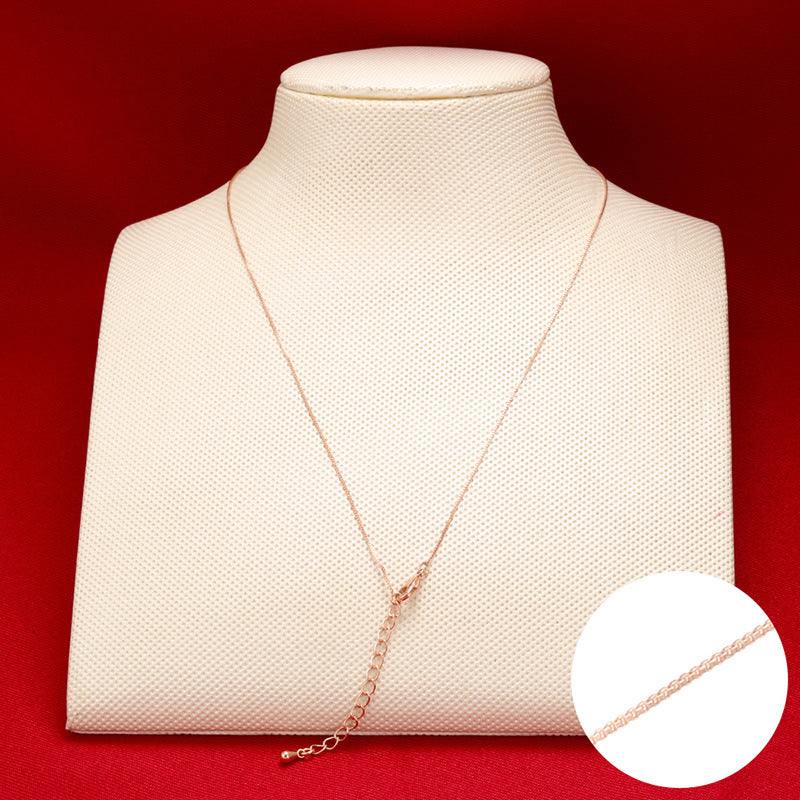 10pcs/lot 18, 20, 22inch Gold Plated Box Chains Chain Necklaces Charms Beads Beyond