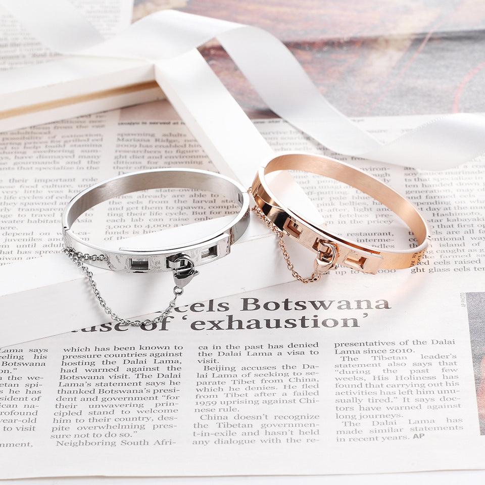 5pcs/lot Stainless Steel Adjustable Bangle for Women Women Bracelets Charms Beads Beyond