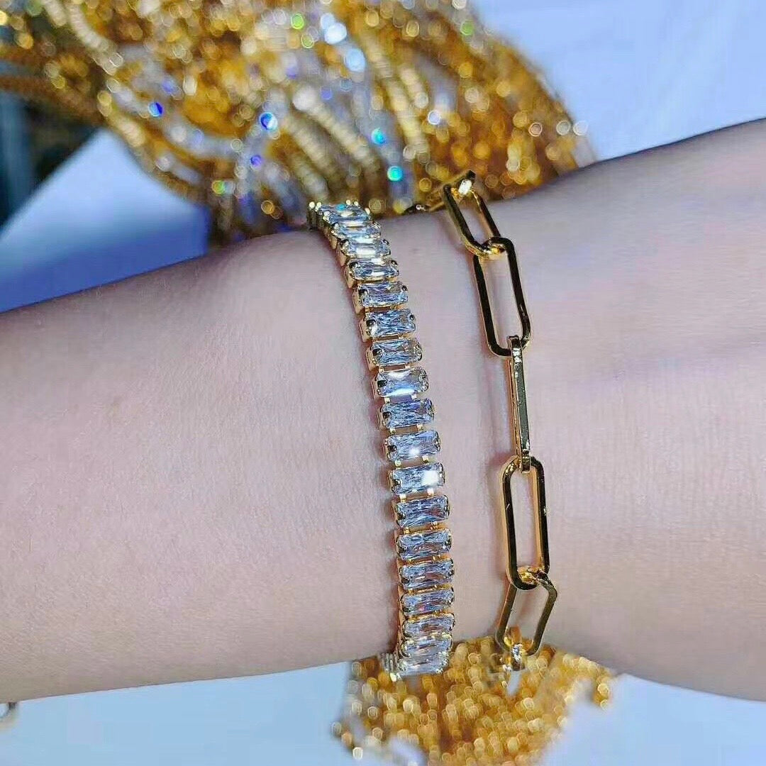 5pcs/lot CZ Paved Adjustable Bracelet/Anklet Women Bracelets Charms Beads Beyond