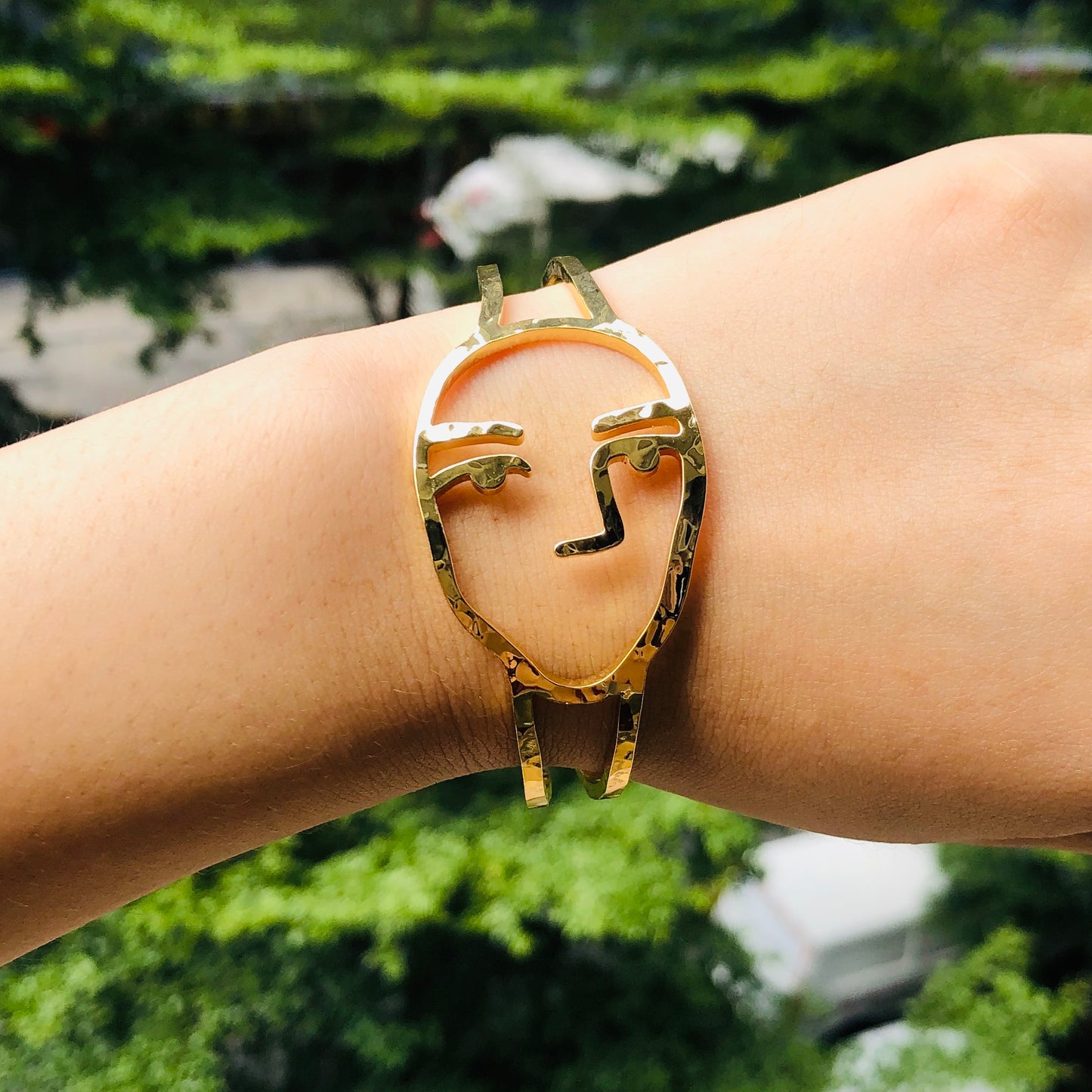 10pcs/lot Mix Style 18K Gold Plated Bangles Set Women Bracelets Charms Beads Beyond