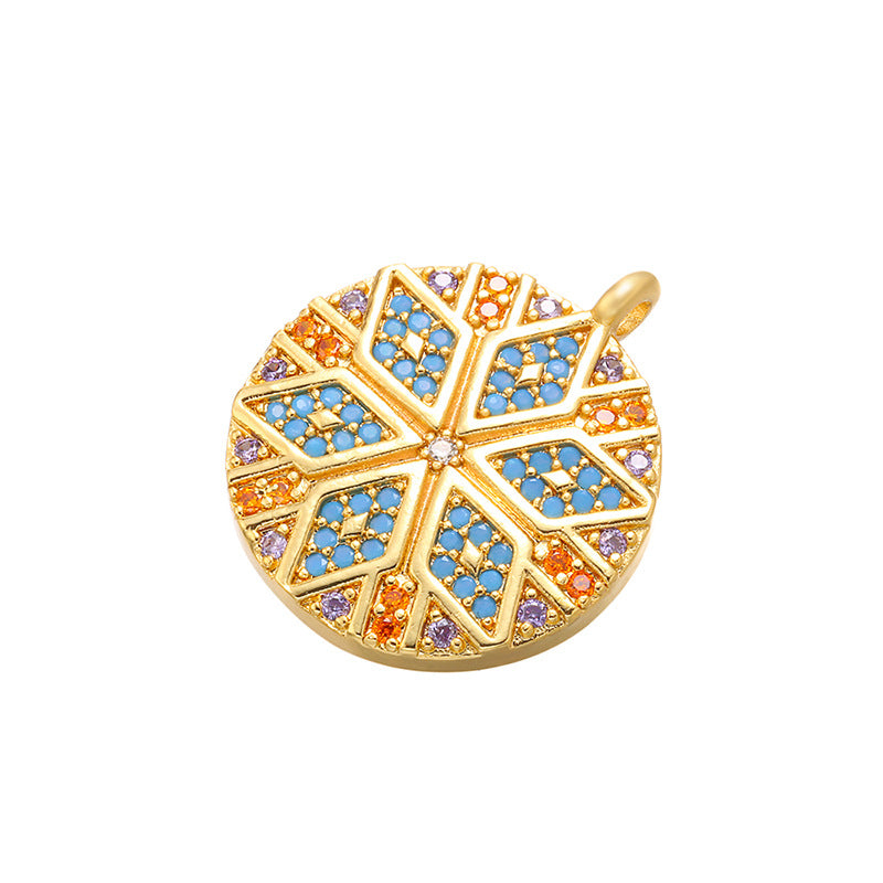 10pcs/lot Gold Plated Enamel Evil Eye Snow Arrow Charm Style 2 Enamel Charms Charms Beads Beyond