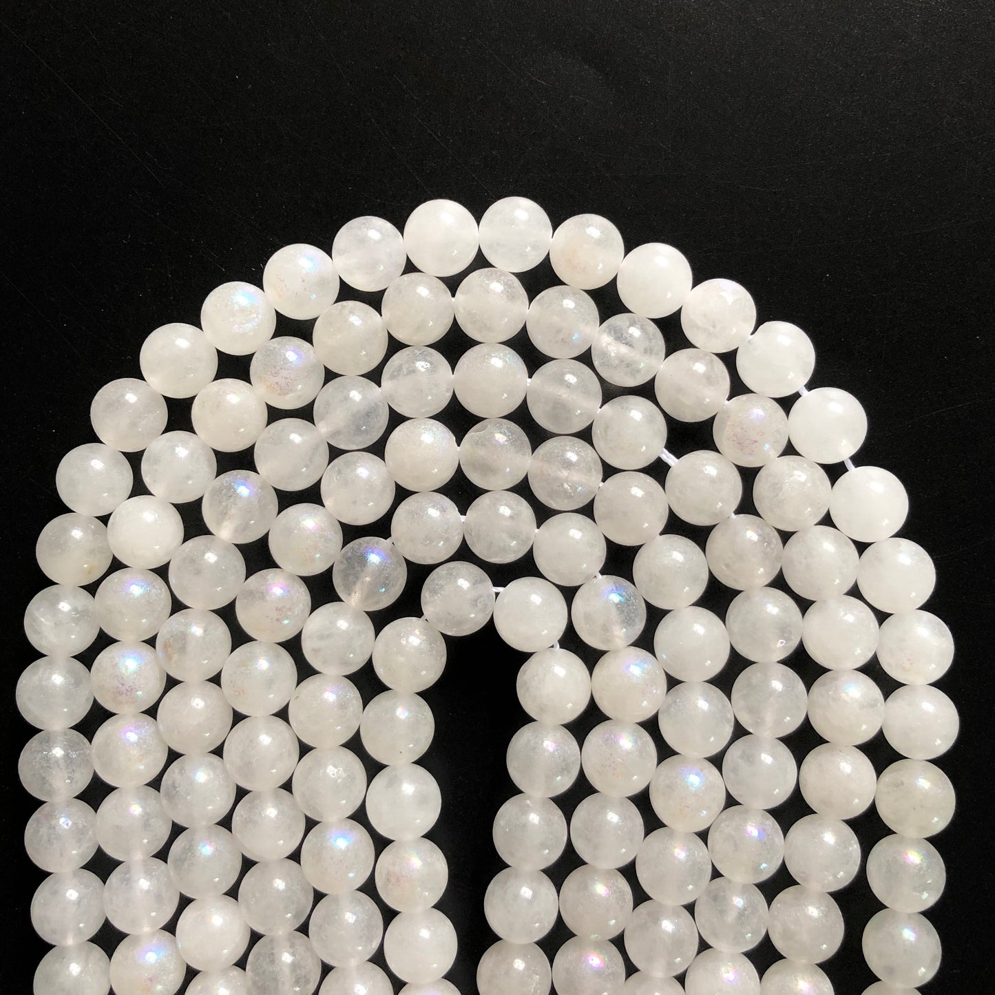 2 Strands/lot 10mm Electroplated Clear Agate Round Stone Beads Electroplated Beads Electroplated Faceted Agate Beads Charms Beads Beyond