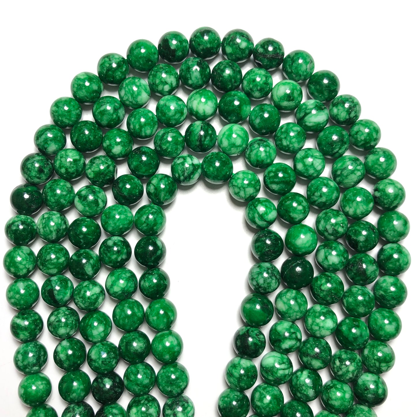 2 Strands/lot 10mm Multicolor Quartz Round Stone Beads Green Try Chalcedony Stone Beads New Beads Arrivals Other Stone Beads Charms Beads Beyond