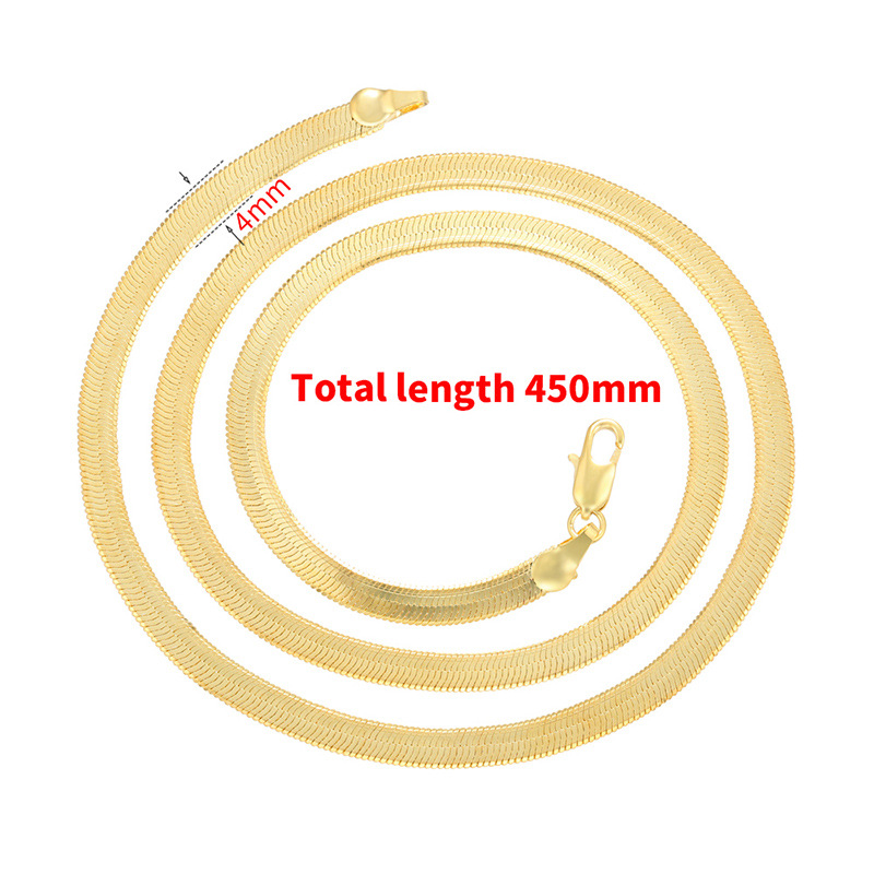 10pcs/lot 18inch 2.5mm/4mm Stainless Steel Snake Chain Necklace Chain Necklaces Charms Beads Beyond
