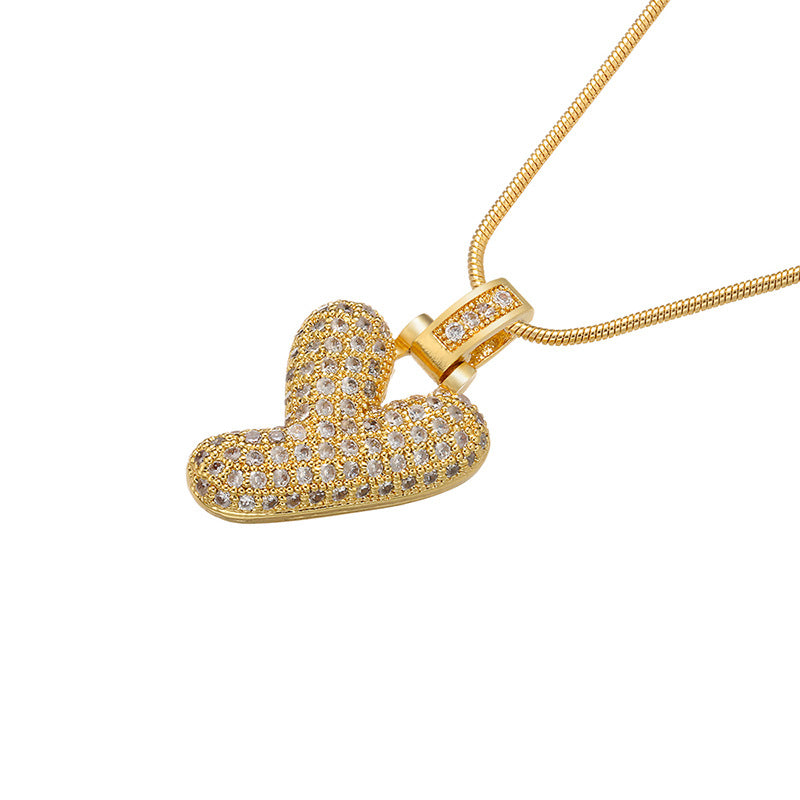 12-26 pcs/lot CZ Paved Gold Silver Initial Alphabet Necklace Necklaces Charms Beads Beyond