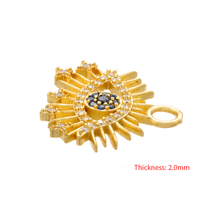 10pcs/lot 20*18mm CZ Paved Evil Eye Charms CZ Paved Charms Evil Eyes Charms Beads Beyond
