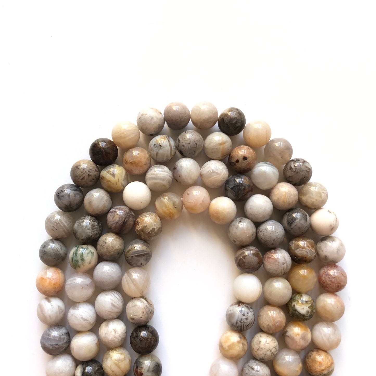 2 Strands/lot 10mm Multicolor Crazy Agate Stone Round Beads Stone Beads Other Stone Beads Charms Beads Beyond