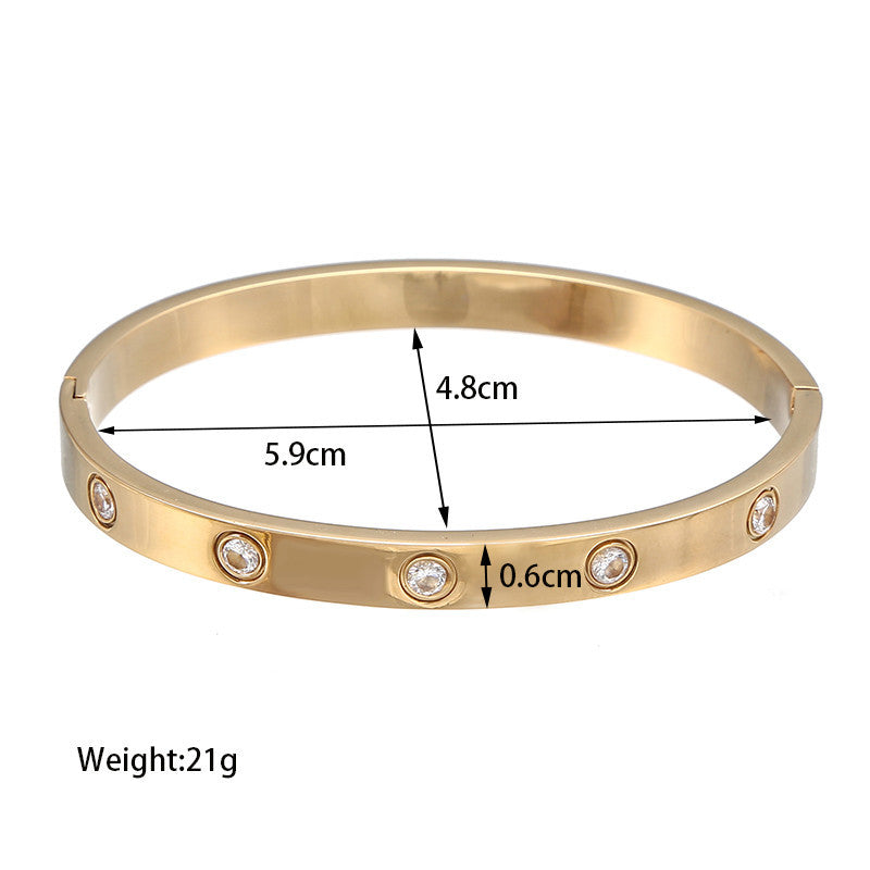5pcs/lot Stainless Steel Bangle for Women & Men Women & Men Bracelets On Sale Charms Beads Beyond