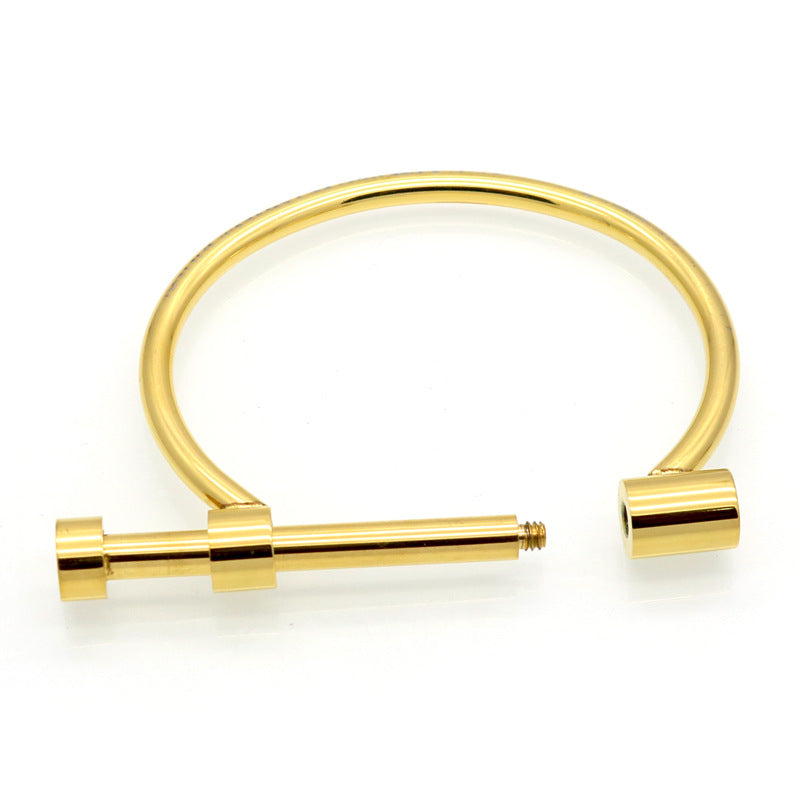 5pcs/lot Stainless Steel Crew Bangle for Women & Men Women & Men Bracelets Charms Beads Beyond