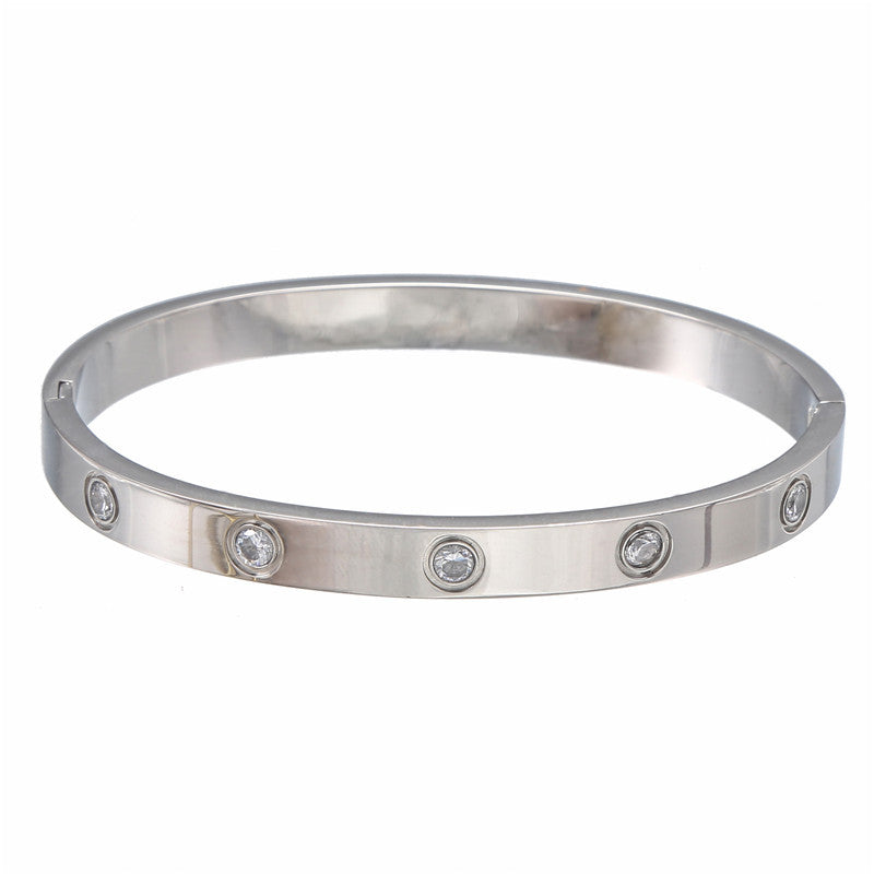 5pcs/lot Stainless Steel Bangle for Women & Men Women & Men Bracelets On Sale Charms Beads Beyond