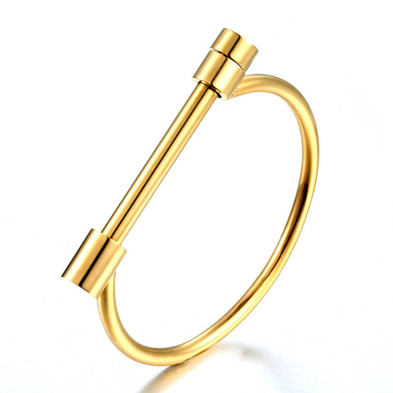5pcs/lot Stainless Steel Crew Bangle for Women & Men Women & Men Bracelets Charms Beads Beyond