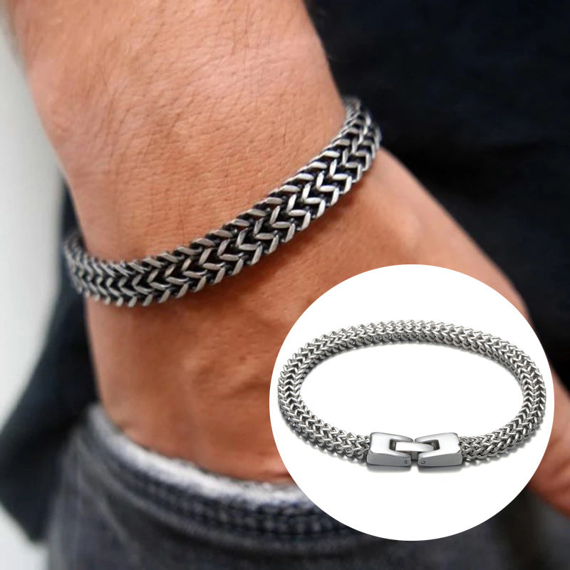 5pcs/lot Stainless Steel Men Bracelet | Bracelets | Charms Beads Beyond