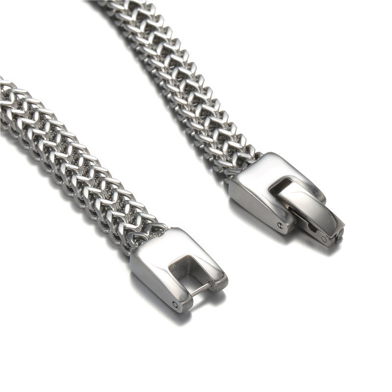 5pcs/lot Stainless Steel Men Bracelet Men Bracelets Charms Beads Beyond