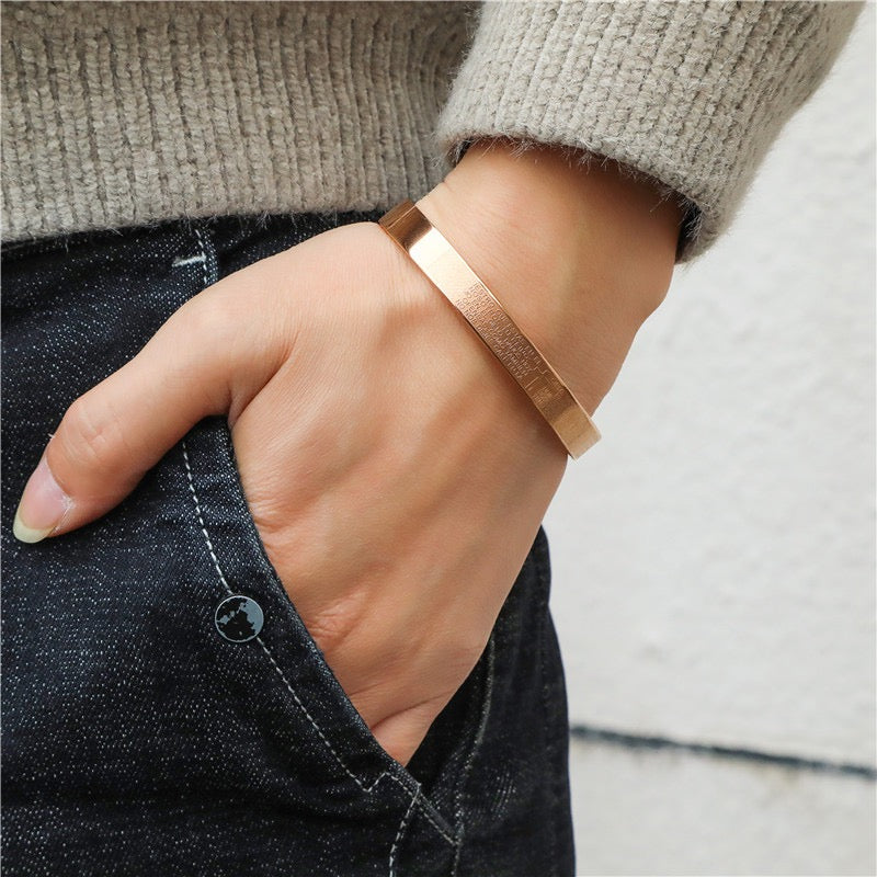 5pcs/lot Bible Stainless Steel Bangle for Men and Women Men Bracelets Charms Beads Beyond