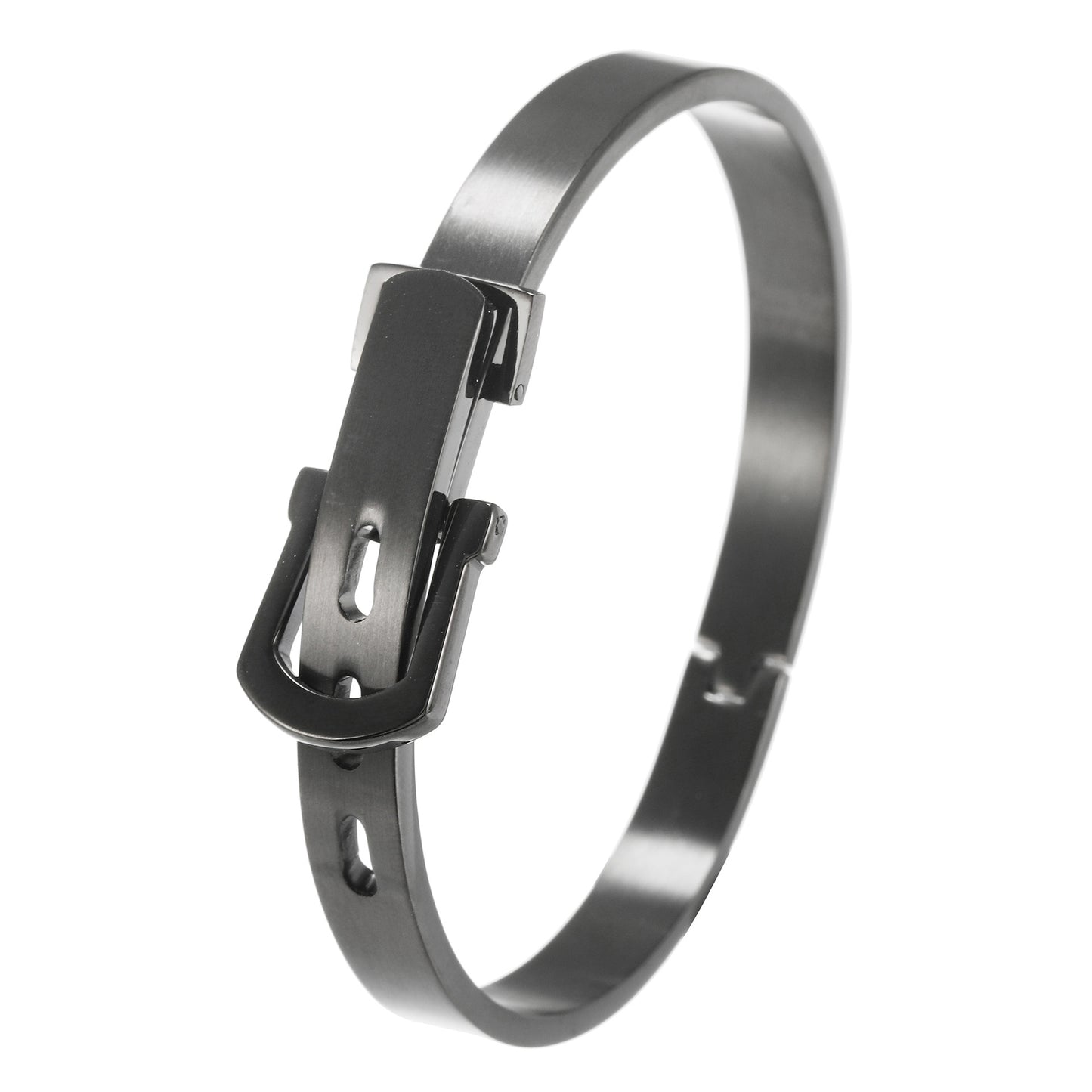 5pcs/lot Fashion Stainless Steel Bangle for Men & Women Black Women & Men Bracelets Charms Beads Beyond