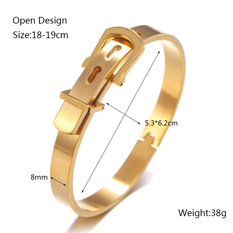 5pcs/lot Fashion Stainless Steel Bangle for Men & Women Women & Men Bracelets Charms Beads Beyond