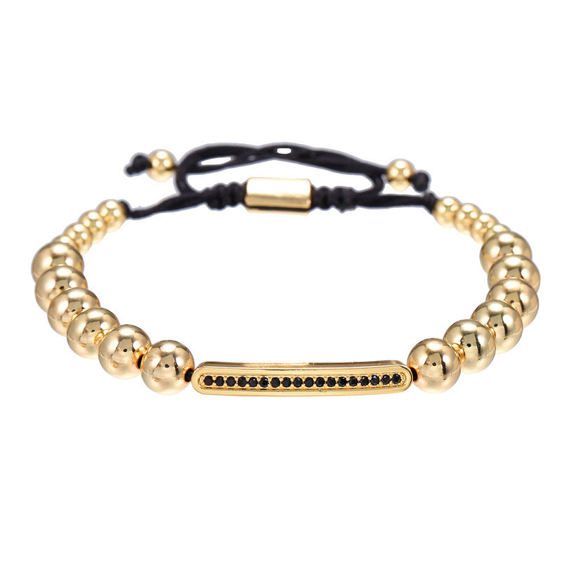 3pcs/set CZ Paved Skull Bracelets for Men Men Bracelets Charms Beads Beyond