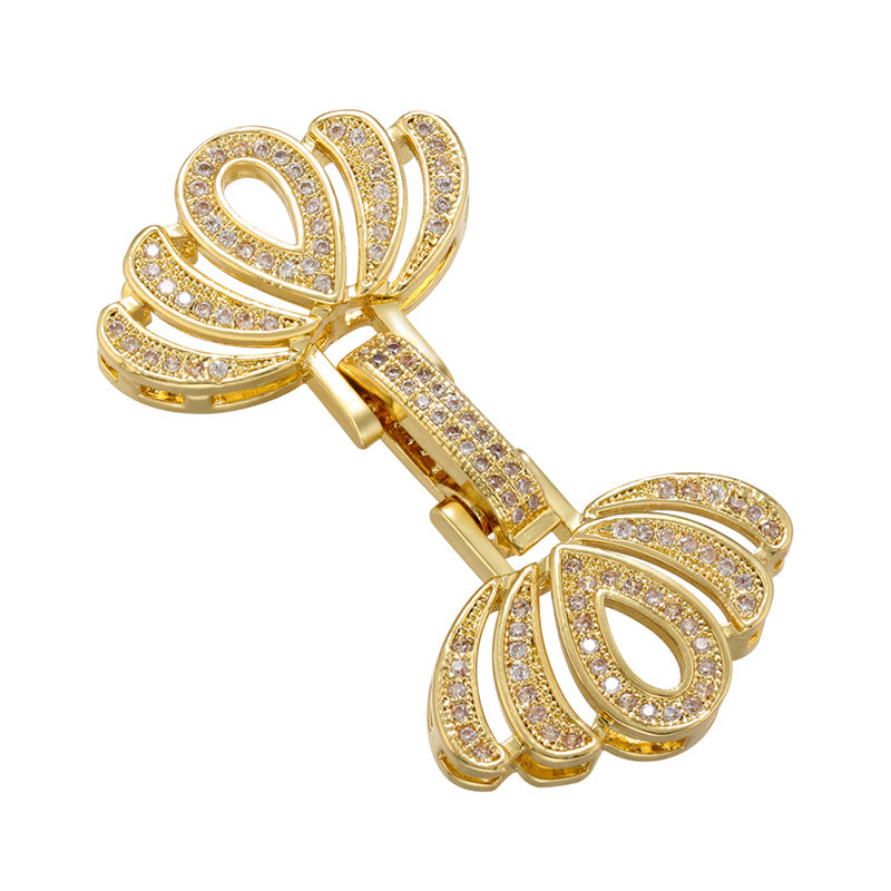 5pcs/lot CZ Paved Clasps for Bracelets & Necklaces Making Style 5 Accessories Charms Beads Beyond