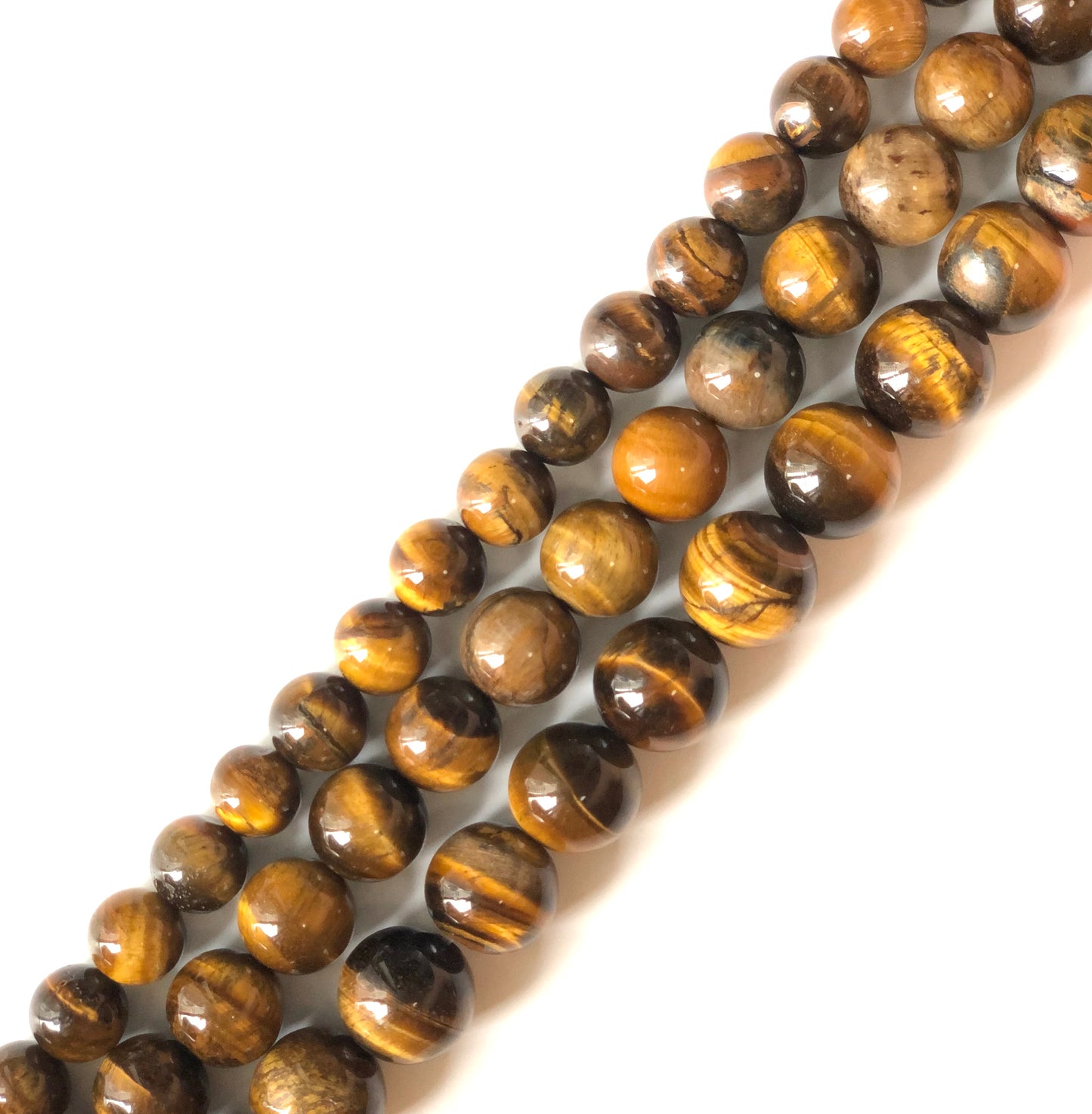 2 strands/lot 8mm, 10mm, 12mm, 14mm Brown Tiger Eye Stone Beads Stone Beads 12mm Stone Beads 8mm Stone Beads Tiger Eye Beads Charms Beads Beyond