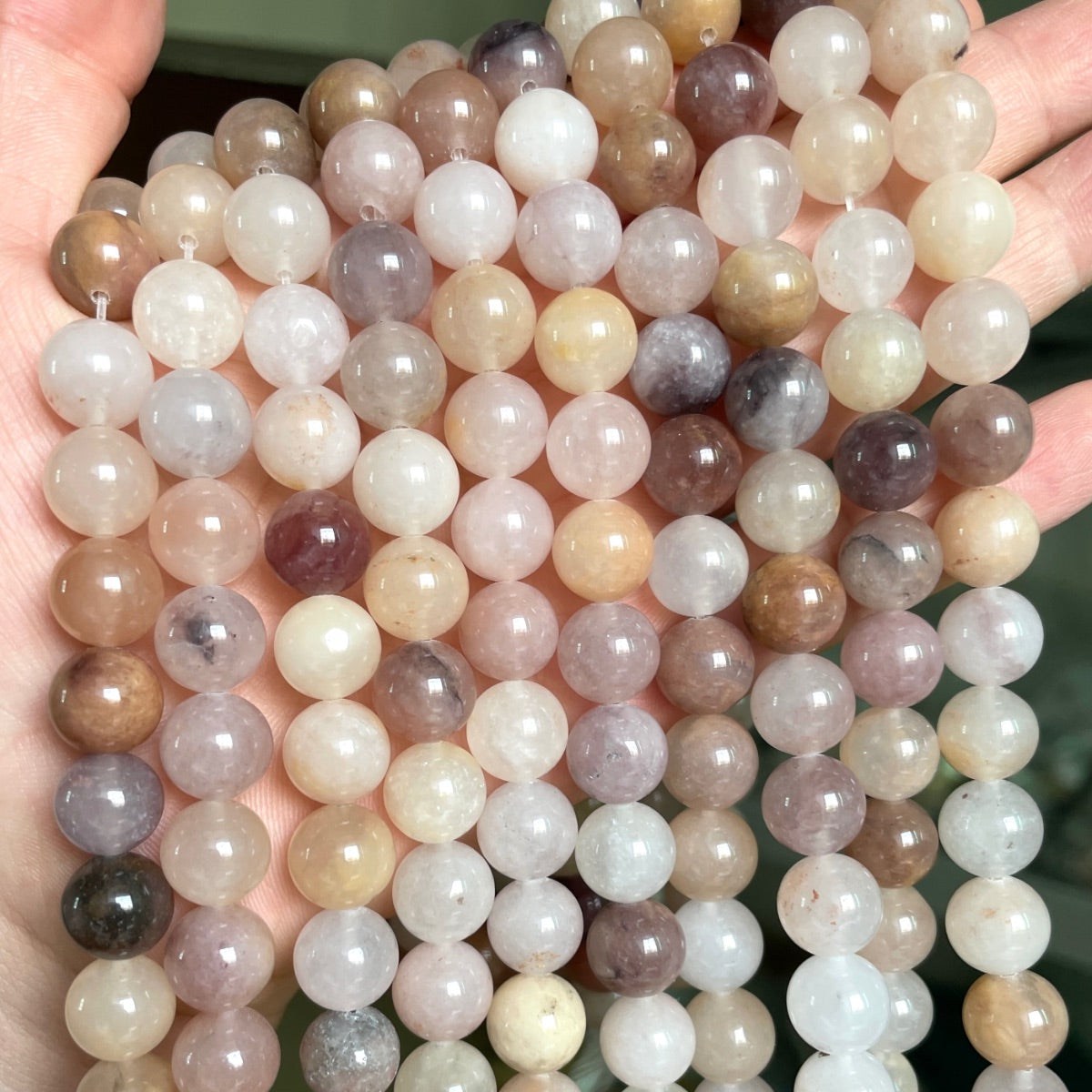 2 Strands/lot 10mm Violet Jade Stone Round Beads Stone Beads New Beads Arrivals Round Jade Beads Charms Beads Beyond