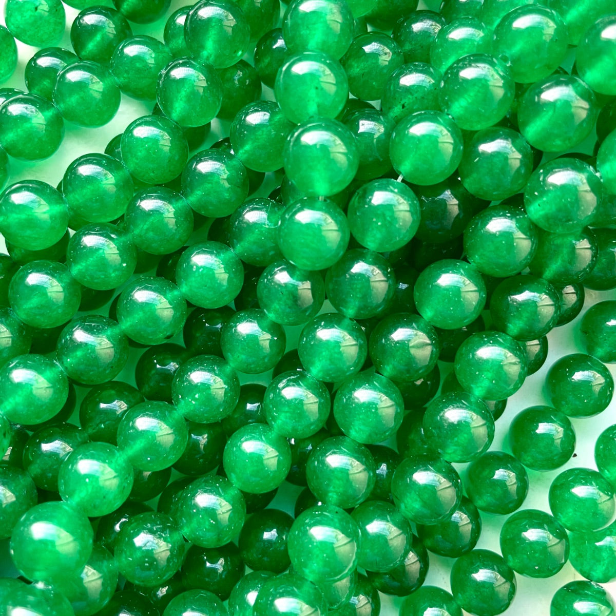 2 Strands/lot 10mm Colorful Candy Color Jade Stone Round Beads Green Stone Beads New Beads Arrivals Round Jade Beads Charms Beads Beyond