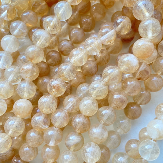2 Strands/lot 10mm Yellow Watermelon Quartz Stone Round Beads Stone Beads New Beads Arrivals Other Stone Beads Charms Beads Beyond