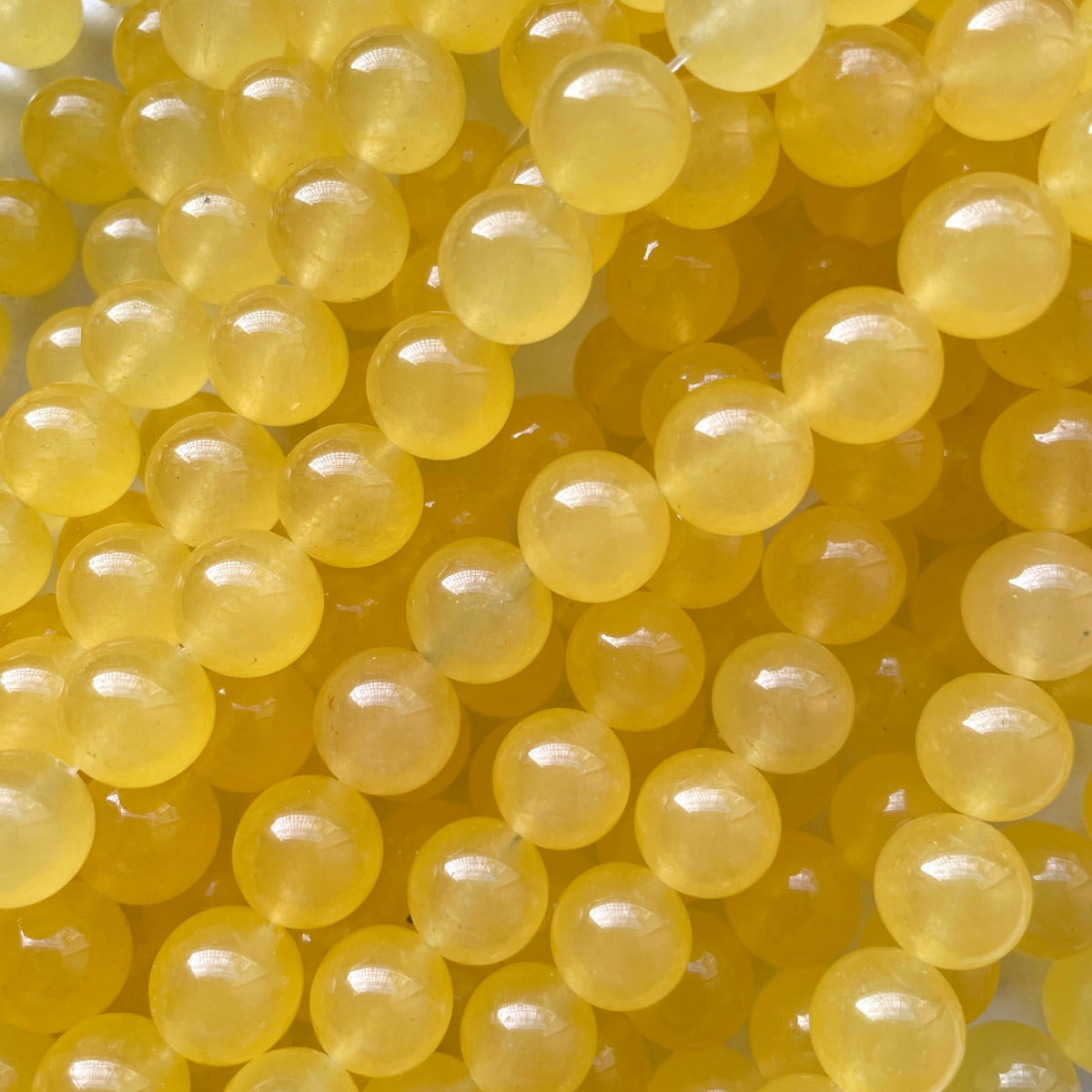 2 Strands/lot 12mm Colorful Candy Color Jade Stone Round Beads Yellow Stone Beads 12mm Stone Beads New Beads Arrivals Round Jade Beads Charms Beads Beyond