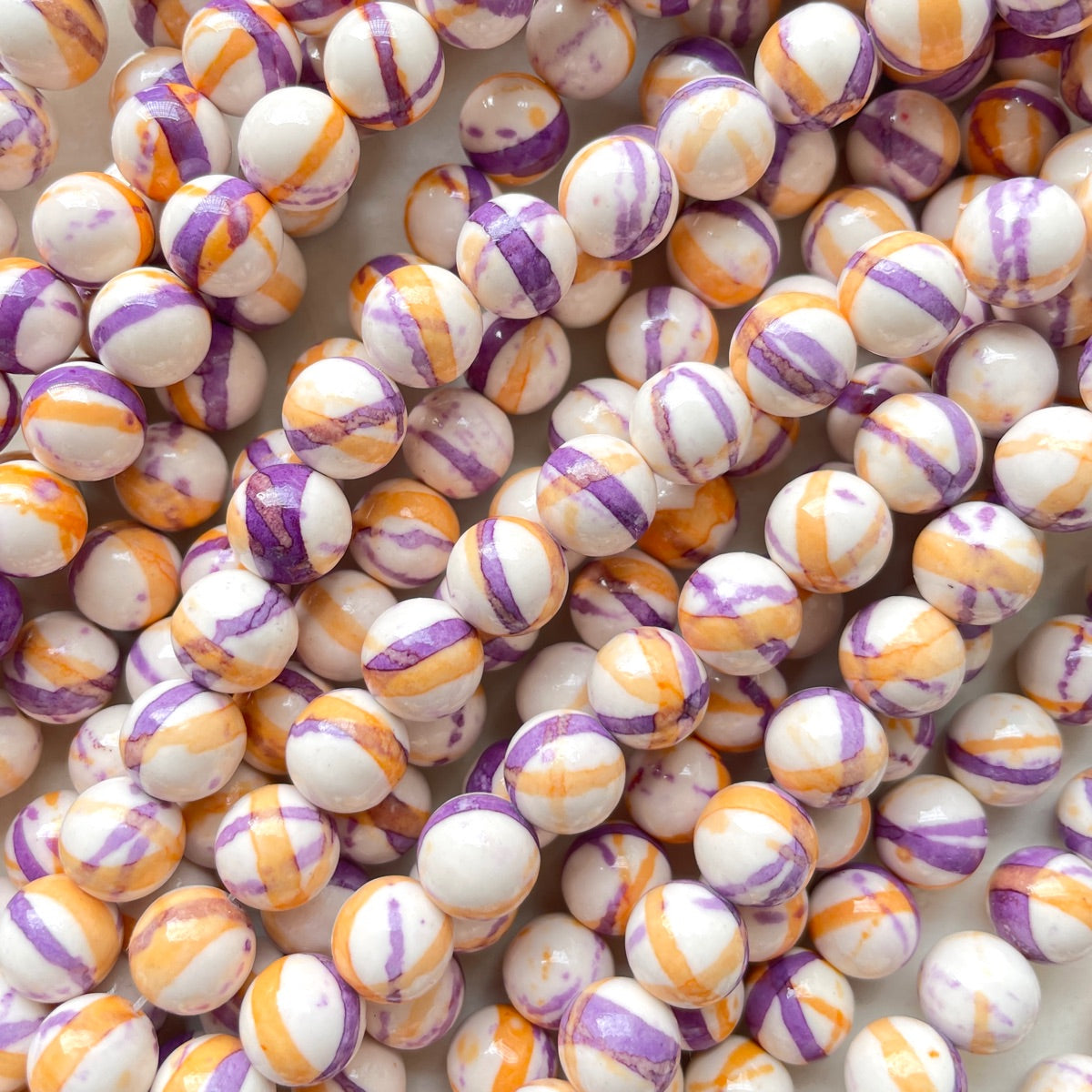 2 Strands/lot 10mm Colorful Rain Flower Jade Stone Beads Color 3 Stone Beads New Beads Arrivals Round Jade Beads Charms Beads Beyond