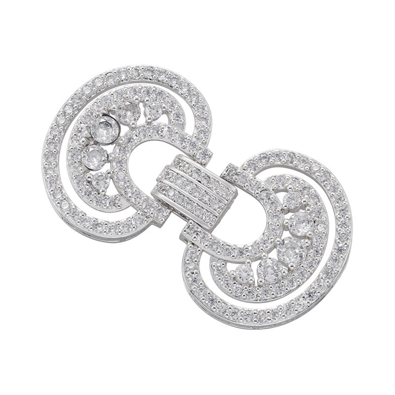 5pcs/lot Multi Styles CZ Paved Connectors for Bracelet & Necklace CZ Paved Connectors Chain Charms Beads Beyond