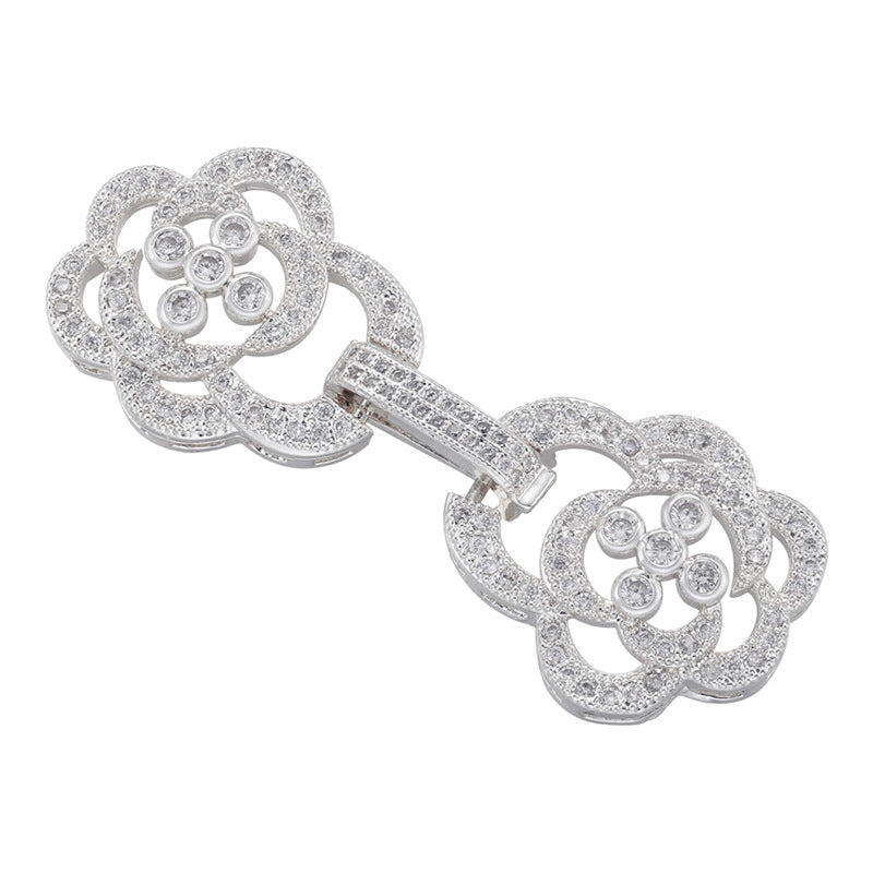 5pcs/lot Multi Styles CZ Paved Connectors for Bracelet & Necklace Style 14 CZ Paved Connectors Chain Charms Beads Beyond