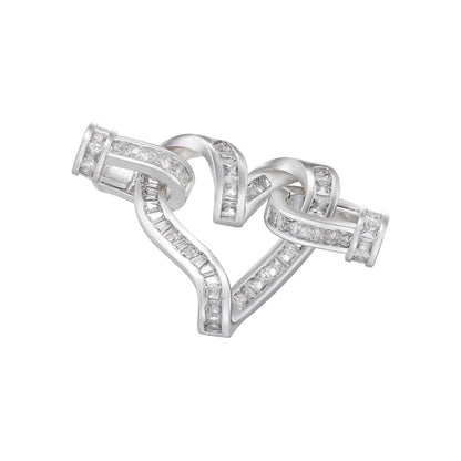 5pcs/lot Multi Styles CZ Paved Connectors for Bracelet & Necklace Style 2 CZ Paved Connectors Chain Charms Beads Beyond