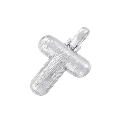 10-26pcs/lot 30*19mm CZ Paved Initial Letter Alphabet Charms-Gold, Silver