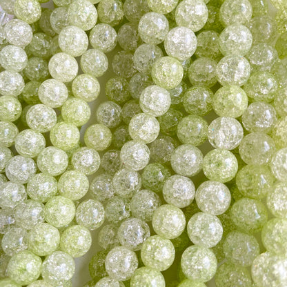2 Strands/lot 10mm Colorful Popcorn Crystal Round Beads Light Green Stone Beads New Beads Arrivals Other Stone Beads Charms Beads Beyond
