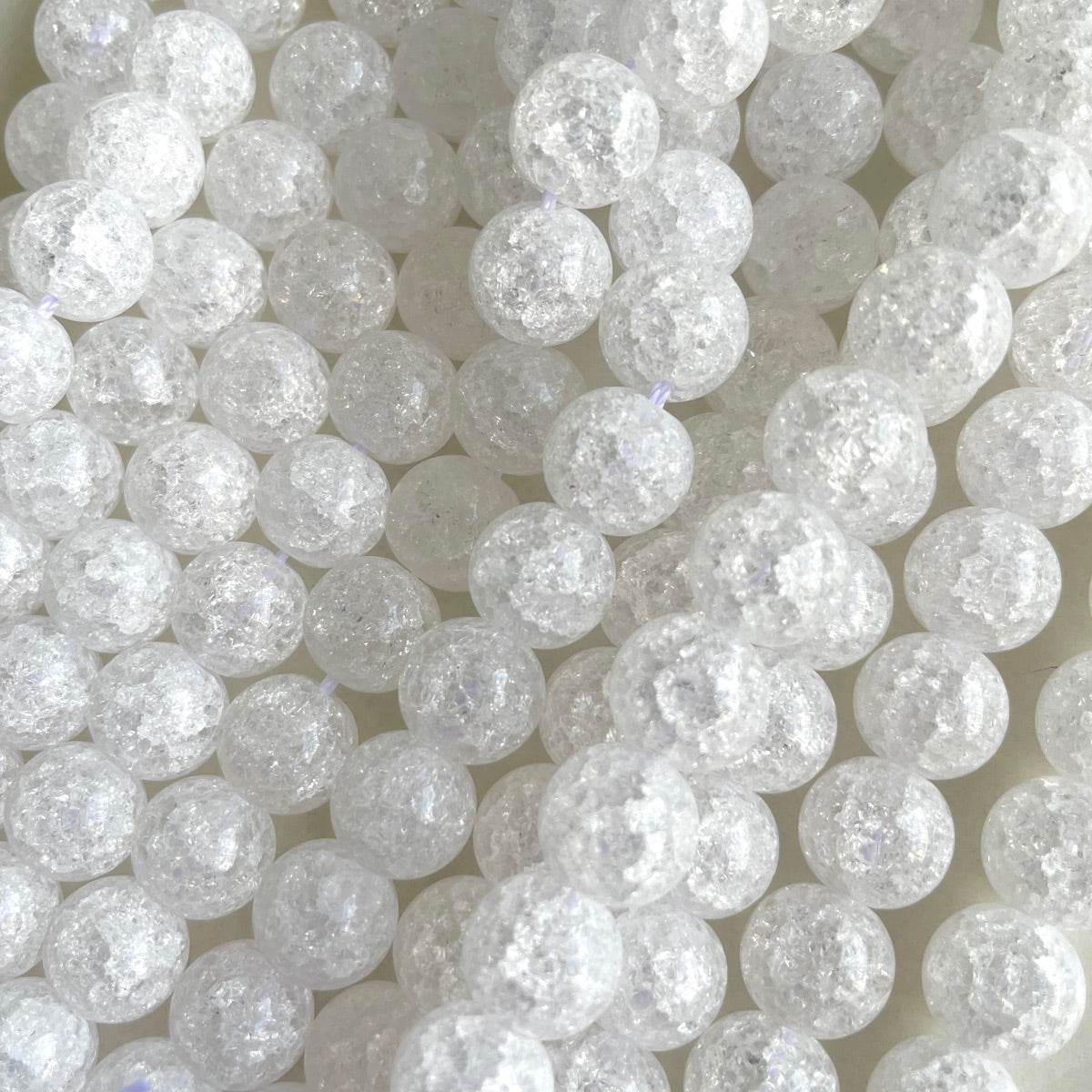 Clear Quartz Smooth Round Beads Full Strand 15.5 inches 6mm, 8mm, 10mm,  12mm,14mm, GRN202 - BeadsCreation4u
