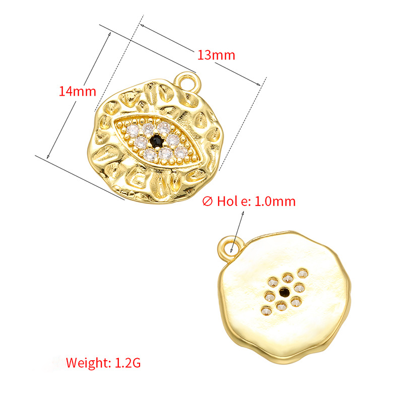 20pcs/lot 13*14mm CZ Paved Hamsa and Evil Eye Charms CZ Paved Charms Evil Eyes Hamsa Charms Beads Beyond