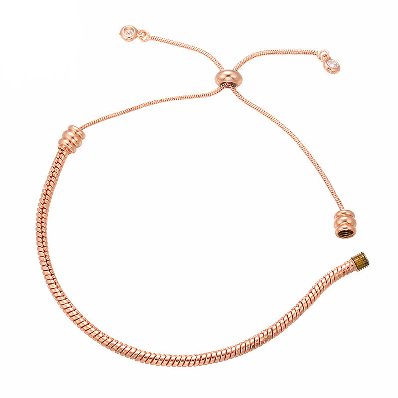 5pcs/lot Gold Plated Adjustable Bracelet Women Bracelets Charms Beads Beyond