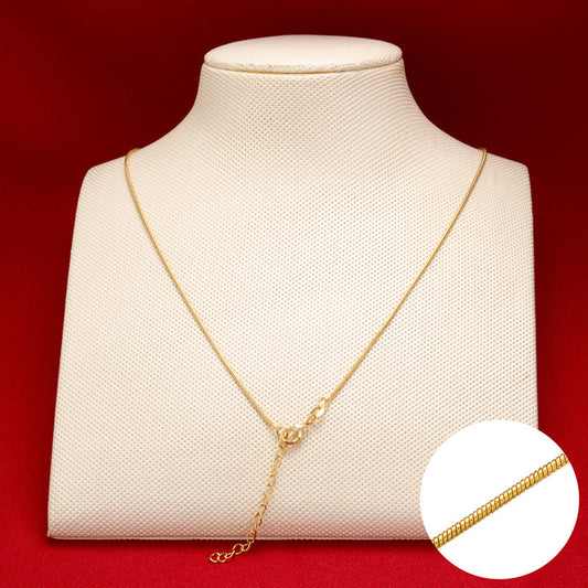 10pcs/lot 22inch Gold Plated Chain Necklaces Chain Necklaces Charms Beads Beyond