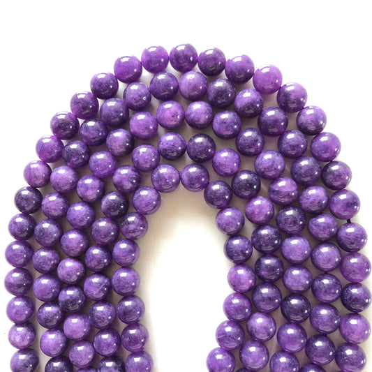 2 Strands/lot 10mm Dark Purple Kunzite Quartz Round Stone Beads Stone Beads Mardi Gras New Beads Arrivals Other Stone Beads Charms Beads Beyond