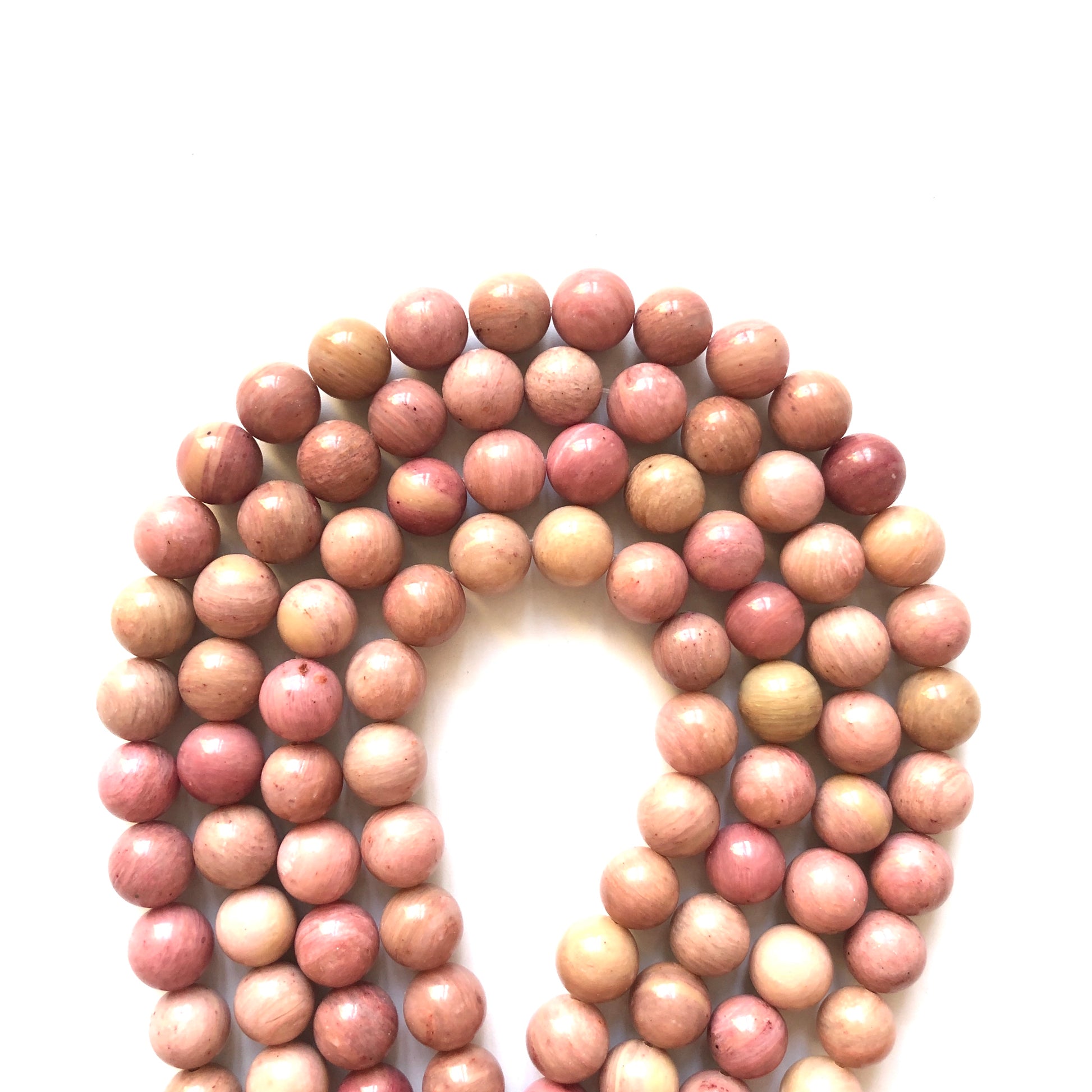 2 Strands/lot 10mm Pink Amazon Round Stone Beads Stone Beads Other Stone Beads Charms Beads Beyond