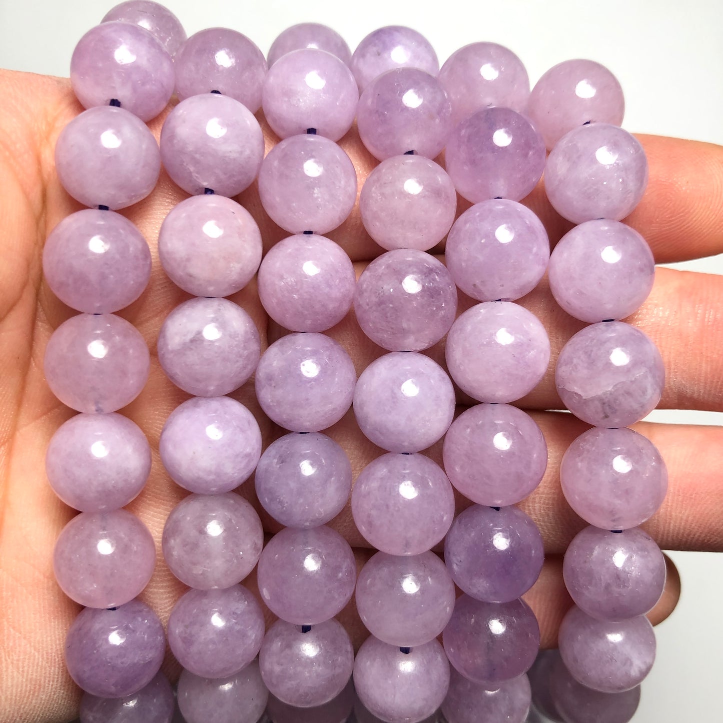 2 Strands/lot 10mm Light Purple Kunzite Quartz Round Stone Beads Stone Beads New Beads Arrivals Other Stone Beads Charms Beads Beyond