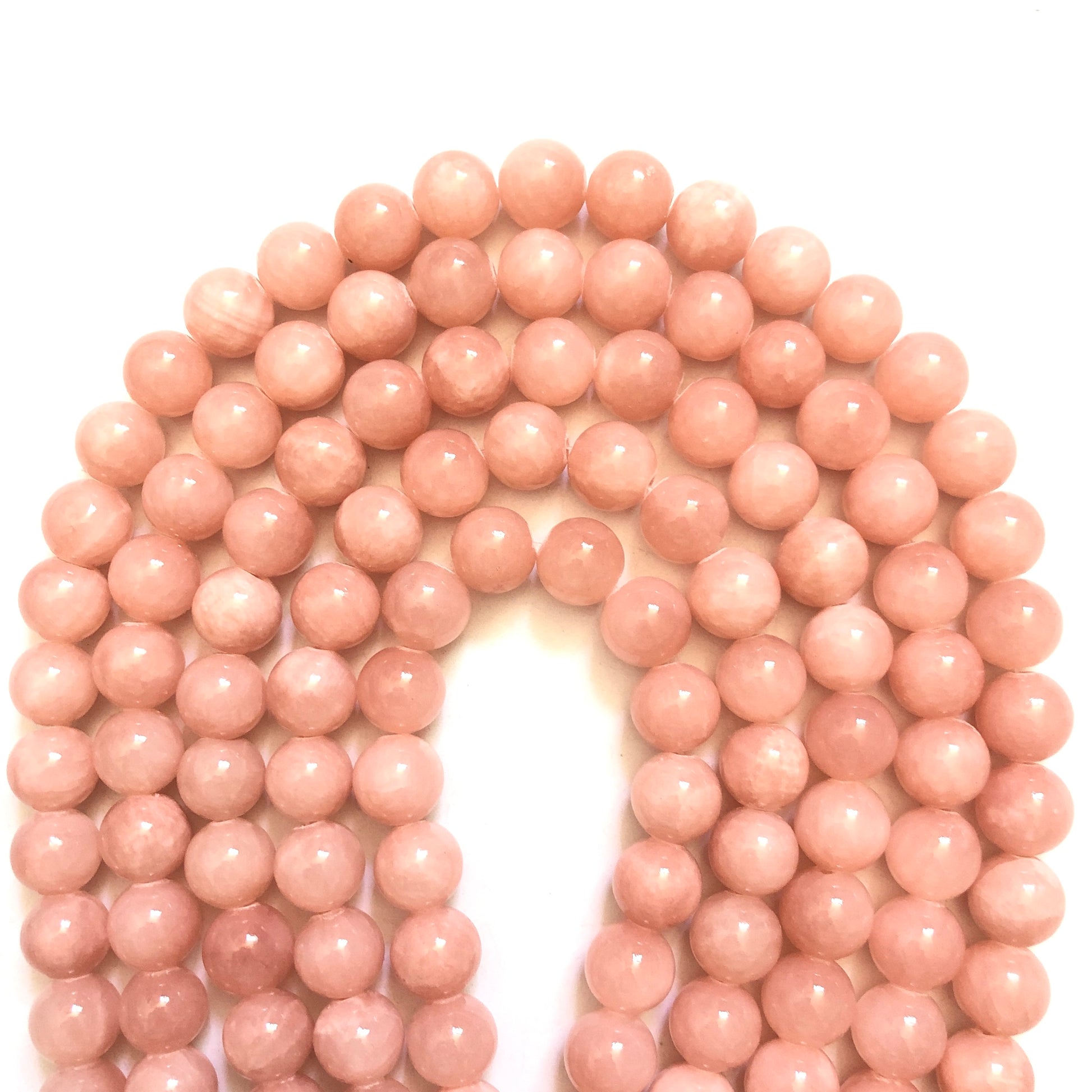 2 Strands/lot 10mm Multicolors Solid Colors Jade Stone Round Beads Peach Stone Beads New Beads Arrivals Round Jade Beads Charms Beads Beyond