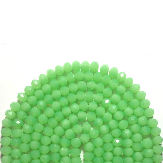 2 Strands/lot 10mm Green Faceted Glass Beads Glass Beads Faceted Glass Beads Charms Beads Beyond
