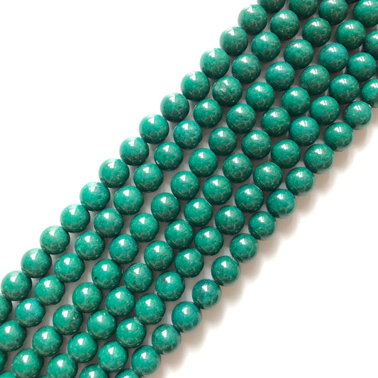 2 Strands/lot 8mm, 10mm Green Jade Round Stone Beads Stone Beads 8mm Stone Beads Round Jade Beads Charms Beads Beyond