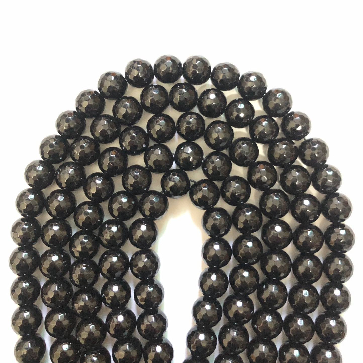 2 Strands/lot 12mm Black Faceted Jade Stone Beads Stone Beads 12mm Stone Beads Faceted Jade Beads New Beads Arrivals Charms Beads Beyond